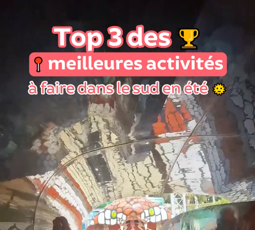 top 3 activités